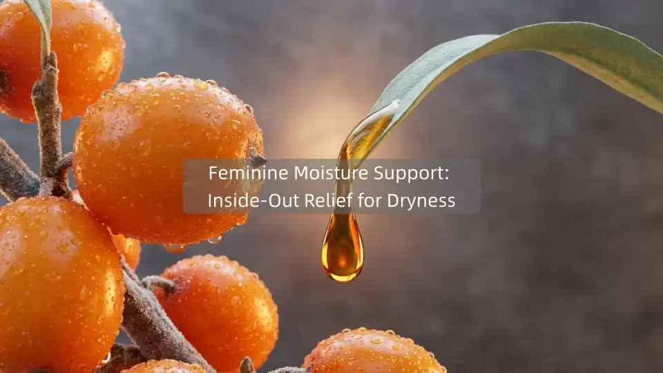 Feminine Moisture Support: Inside-Out Relief for Dryness